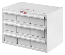 Weather Guard 9-Bin Van Parts Cabinet, 12 x 17 x 12 in (9909-3-02)