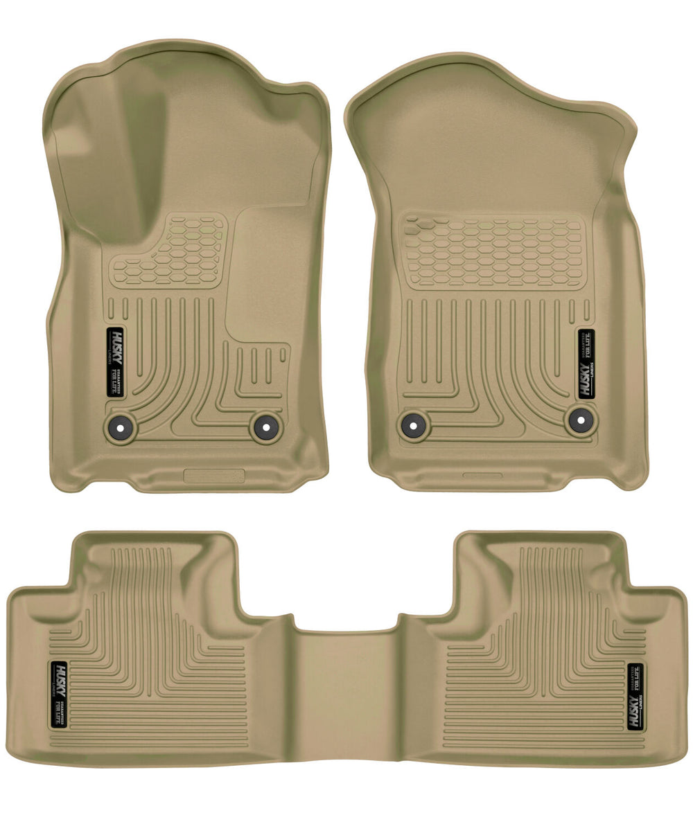 Husky Liners Weatherbeater - Front & 2nd Seat Floor Liners - Part 99153