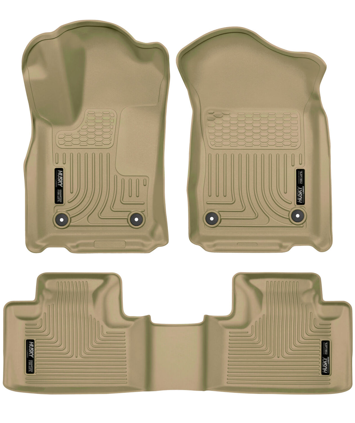 Husky Liners Weatherbeater - Front & 2nd Seat Floor Liners - Part 99153