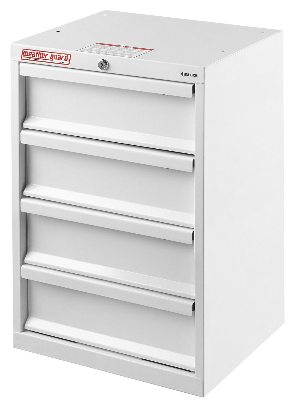 Weather Guard 4-Drawer Van Storage Cabinet, 24 x 16 x 14 in (9924-3-02)