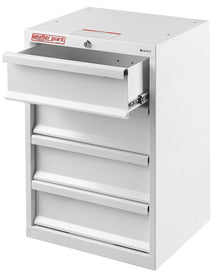 Weather Guard 9924-3-02 4-Drawer Van Storage Cabinet, 24x16x14 in