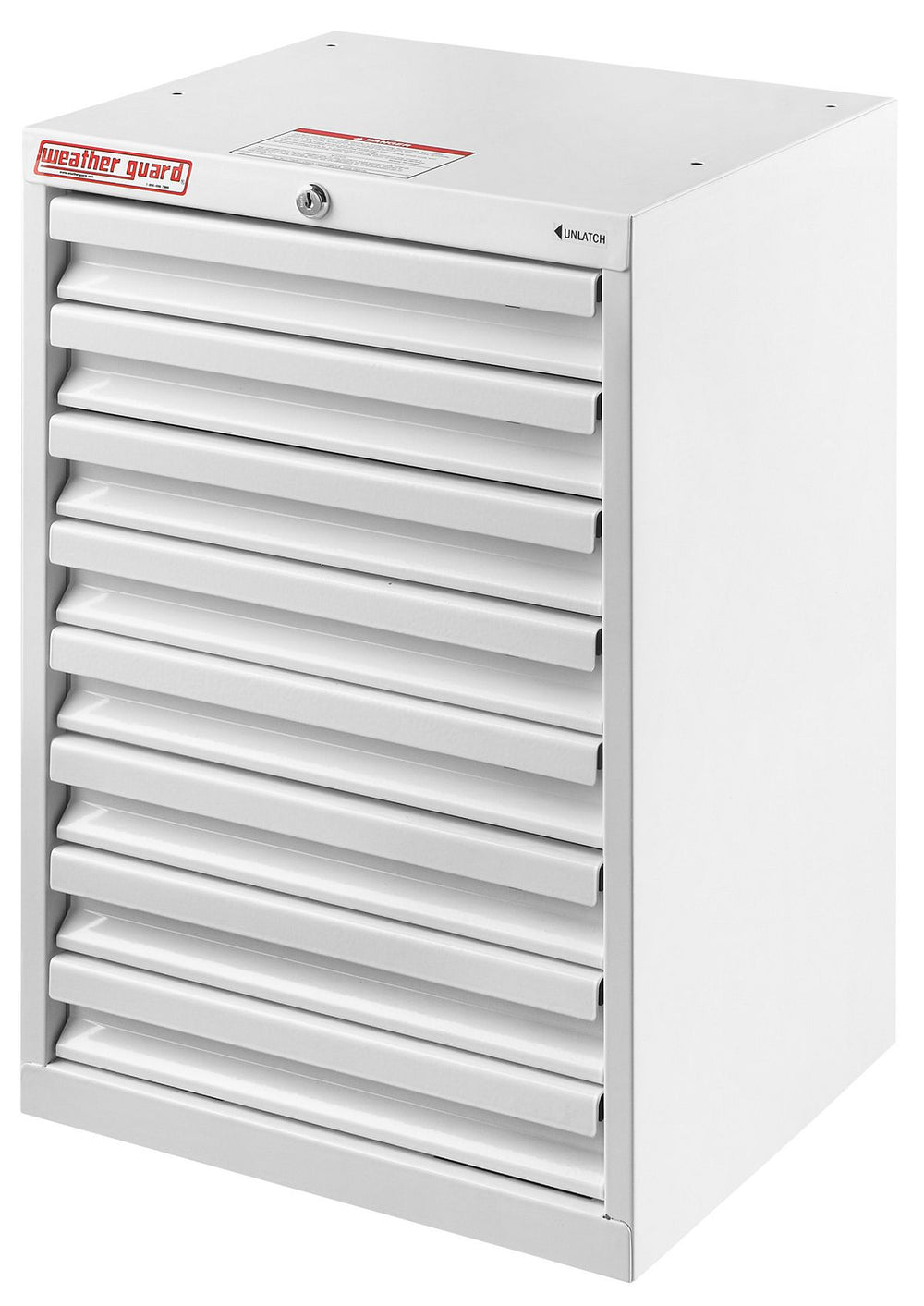 Weather Guard 8-Drawer Van Storage Cabinet, 24 x 16 x 14 in (9928-3-02)