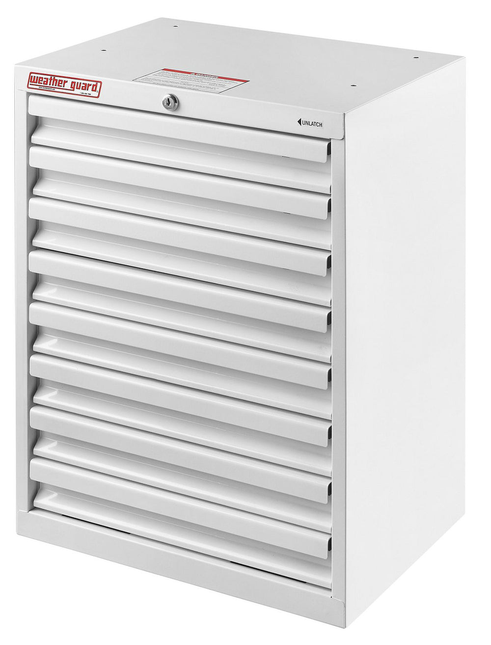 Weather Guard 8-Drawer Van Storage Cabinet, 24 x 18 x 14 in (9988-3-01)