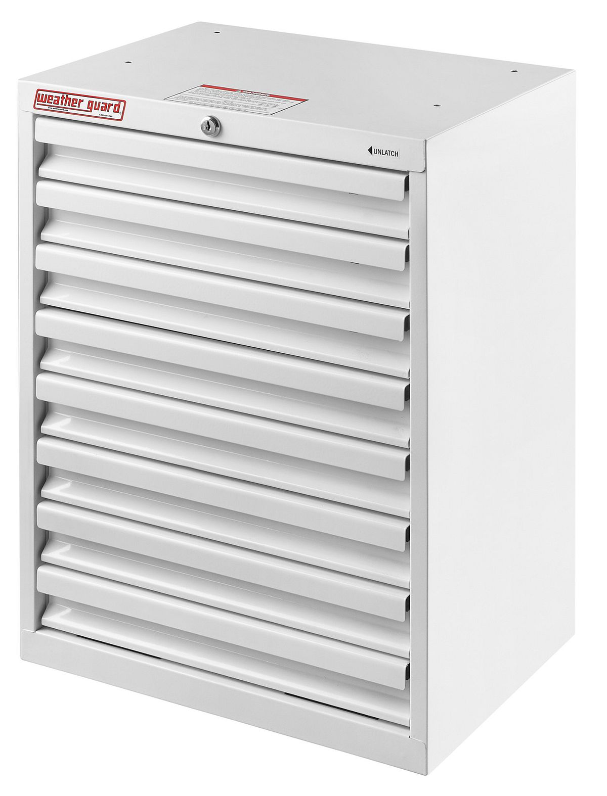Weather Guard 8-Drawer Van Storage Cabinet, 24 x 18 x 14 in (9988-3-01)