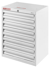 Weather Guard 8-Drawer Van Storage Cabinet, 24 x 18 x 14 in (9988-3-01)