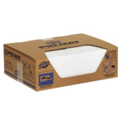PIG Water-Repellent Oil Absorbent Light-Weight Mat Pads, 100 Count