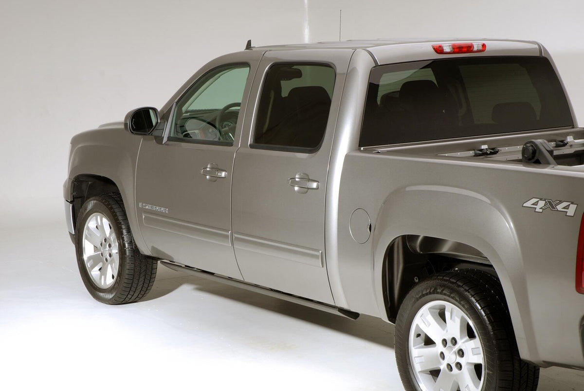 RealTruck AMP Research PowerStep Elect Rng Brd - 07-14 Silv/Sra, Ext/Crw, Excl 11-14 Diesel Models
