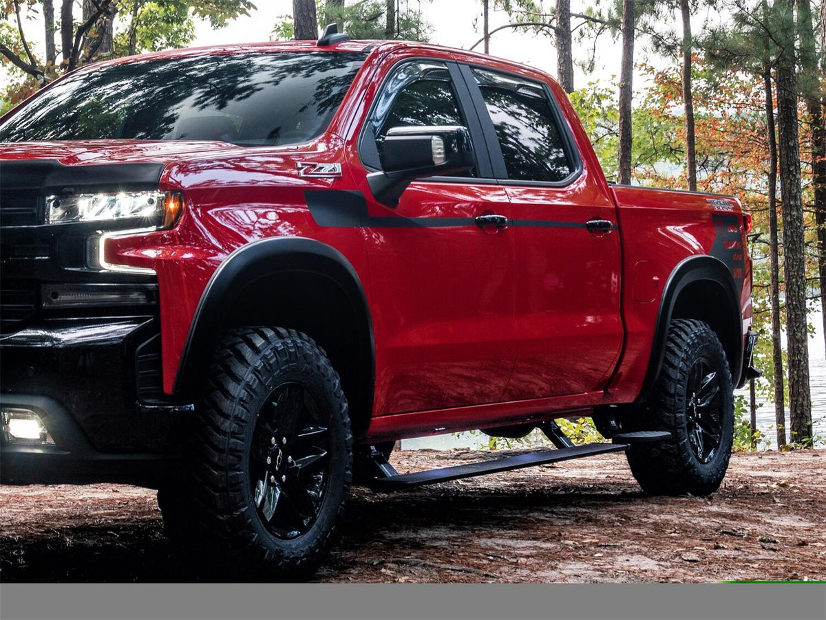RealTruck AMP Research Powerstep Plug-N-Play - 15-19 Silv/Sra 2500/3500 Gas Only on HD, Double/Crew Cab