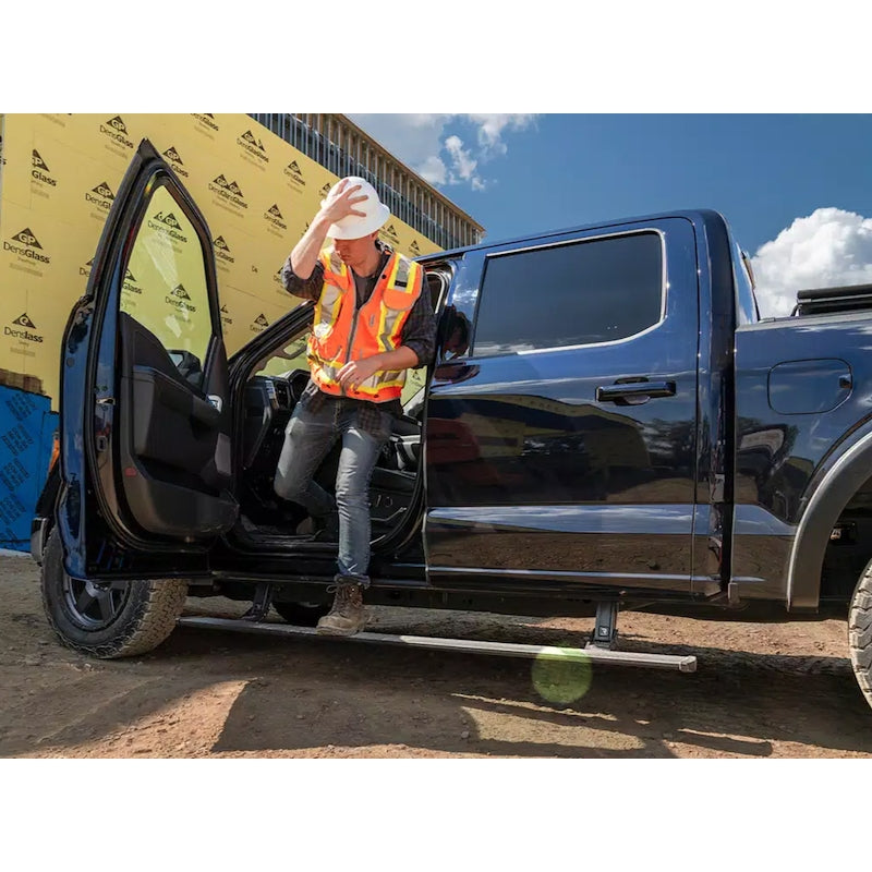AMP Research PowerStep Vision Running Boards - 2022-2025 Toyota Tundra CrewMax (96338-01A)