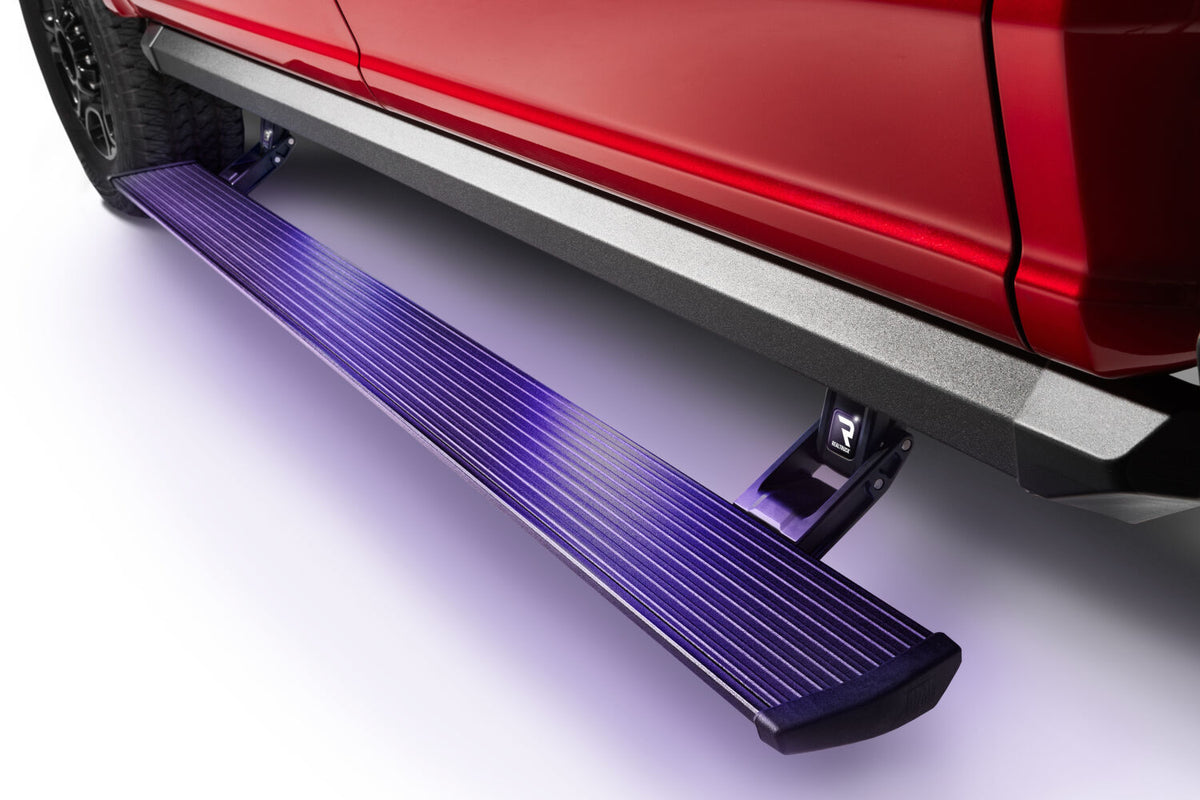 RealTruck AMP Research PowerStep XL 3" Adtl Drp, 18 Ram 1500(Incl 19-24 Clsc), 19-24 2500/3500 Crew Cab