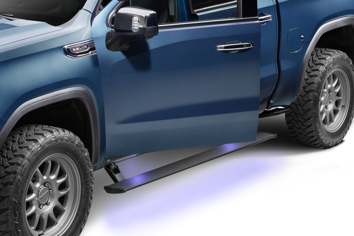 RealTruck AMP Research Powerstep Plug-N-Play 22-26 Chevy Silverado 1500/GMC Sierra 1500 Dbl/Crw Cab