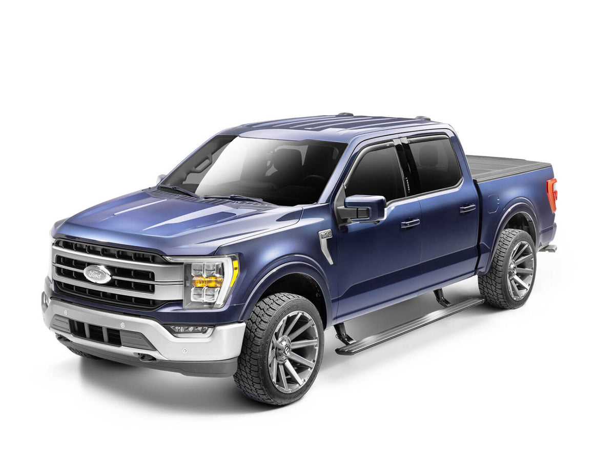 RealTruck AMP Research Powerstep Vision 2021-2026 Ford F-150 Crew Cab