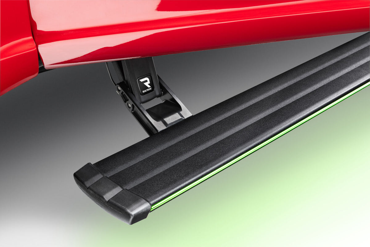 RealTruck AMP Research Powerstep Vision 22-26 F-250/F-350/F-450 Crew Cab; 22 only w/Sync 4 Crew Cab