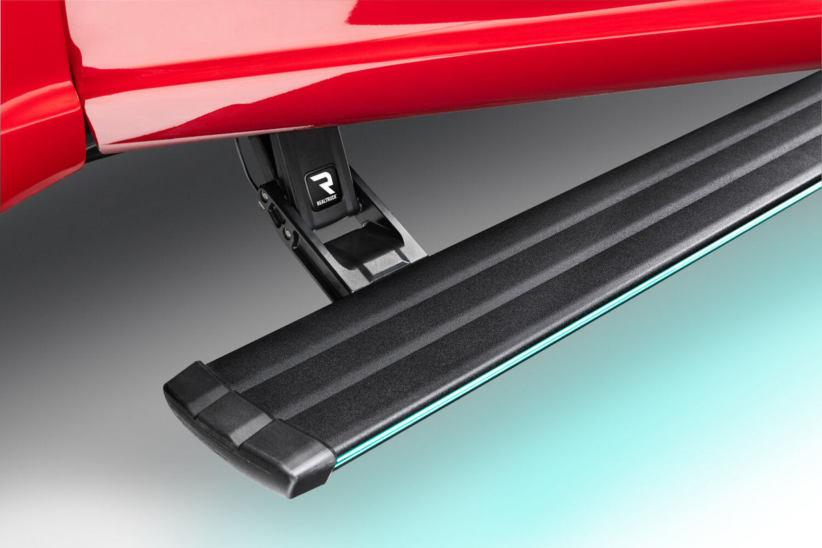 RealTruck AMP Research Powerstep Vision 22-26 F-250/F-350/F-450 Crew Cab; 22 only w/Sync 4 Crew Cab