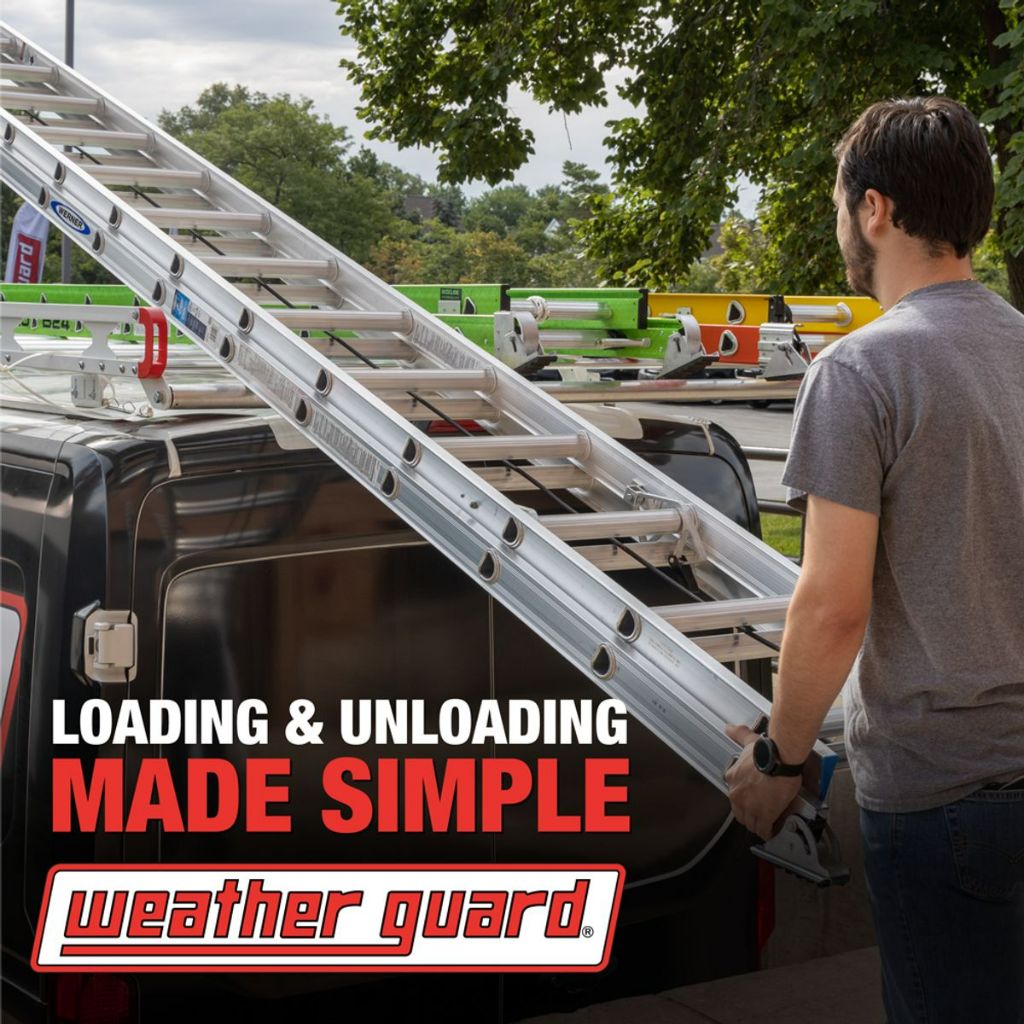 Weather Guard ASRC001 Aluminum Safari Van Rack, Compact Vans