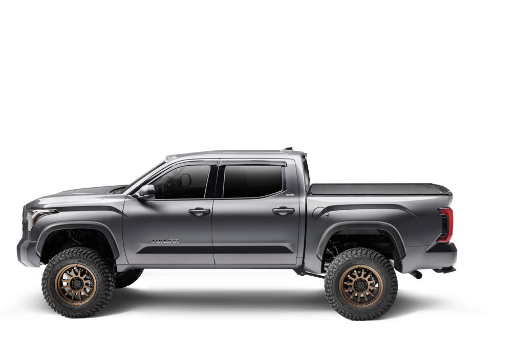 RealTruck BAK Revolver X4 TS Hard Roll-Up Tonneau Cover with T-Slot Rails - 2022-2026 Tundra - 5'6.7" Bed