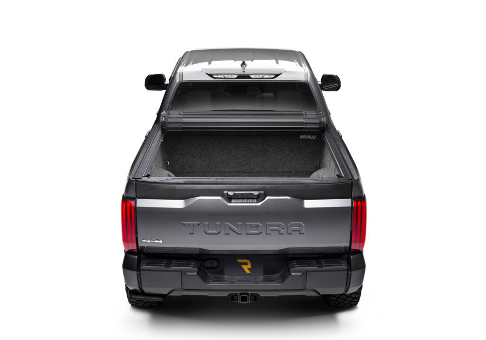 RealTruck BAK Revolver X4 TS Hard Roll-Up Tonneau Cover with T-Slot Rails - 2014-2021 Tundra - 6'6.7" Bed
