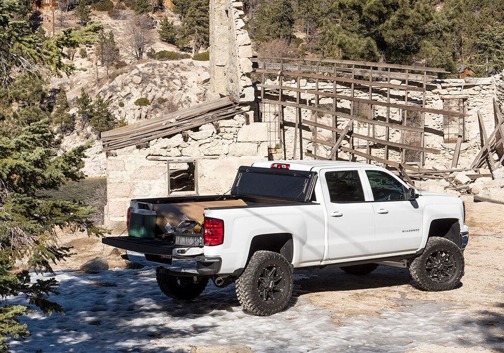 RealTruck BAKFlip G2 Hard Folding Tonneau Cover - 2020-2027 Sierra 2500 HD / Sierra 3500 HD / Silverado 2500 HD - 8'2.2" Bed