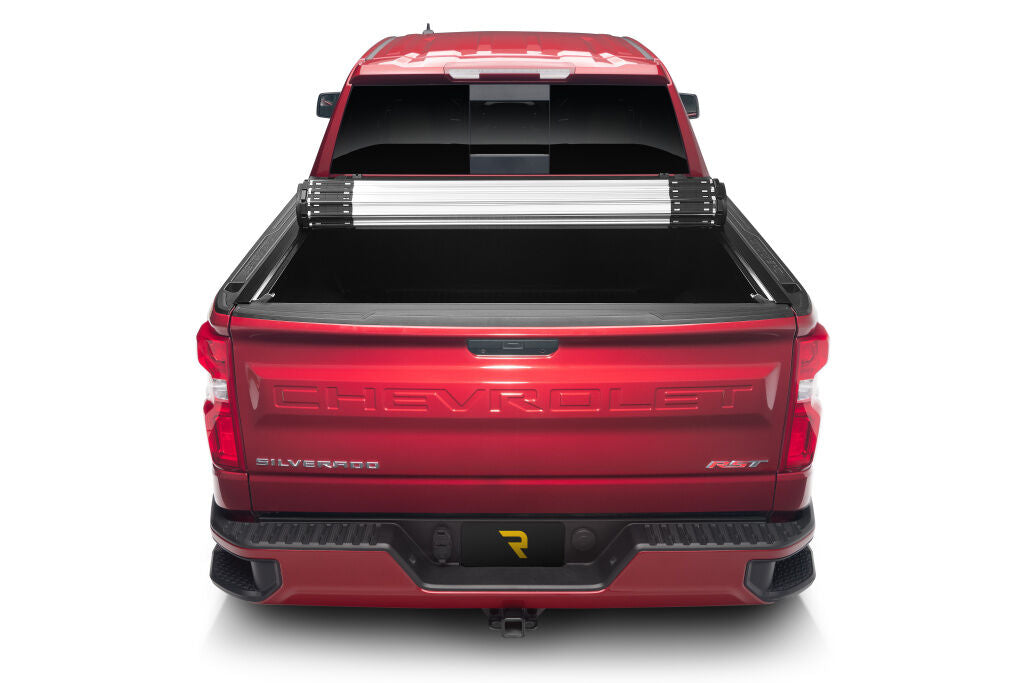 RealTruck BAK Revolver X2 Hard Roll-Up Tonneau Cover - 2020-2027 Sierra 2500 HD / Sierra 3500 HD / Silverado 2500 HD - 8'2.2" Bed