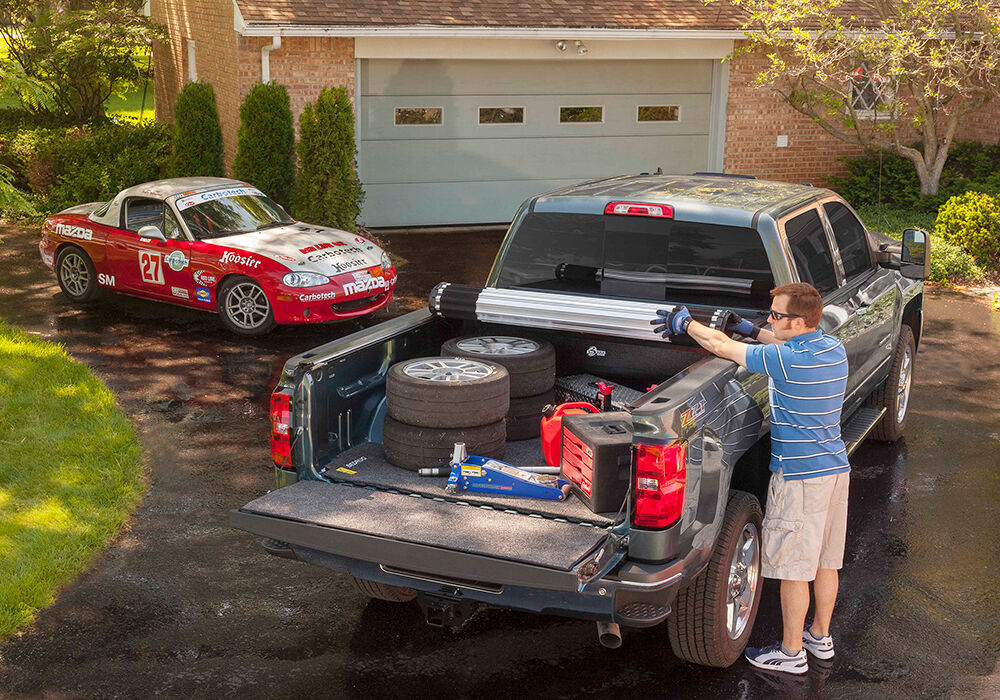 RealTruck BAK Revolver X2 Hard Roll-Up Tonneau Cover - 2014-2018 Sierra 1500 / Silverado 1500 - 5'9.3" Bed