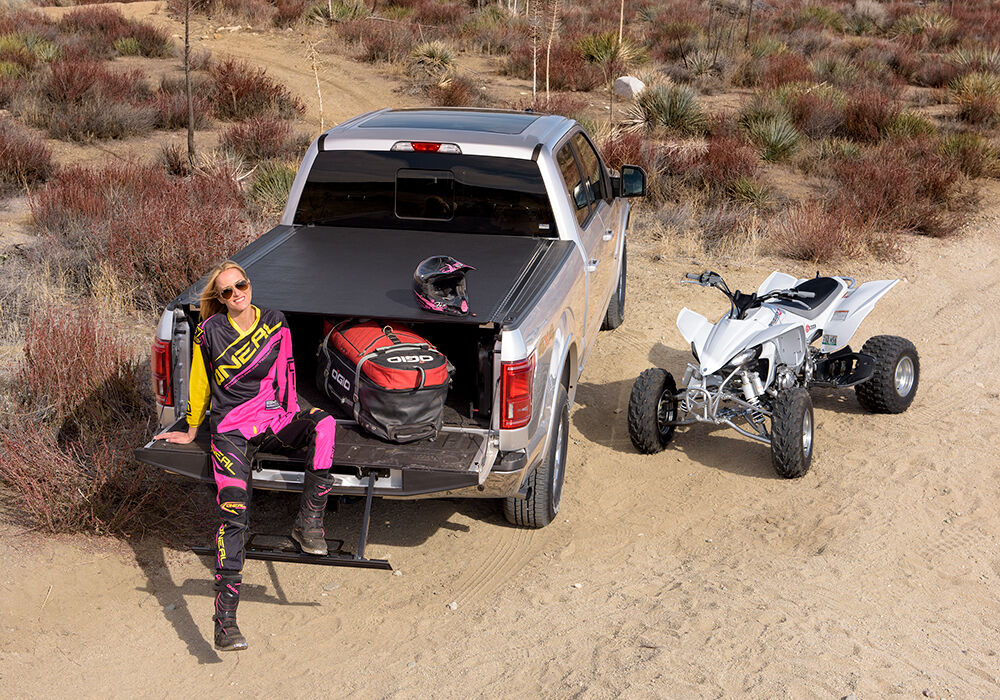 RealTruck BAK Revolver X2 Hard Roll-Up Tonneau Cover - 2014-2016 F-250 Super Duty / F-350 Super Duty - 6'9.8" Bed