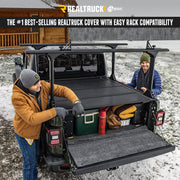 RealTruck BAKFlip MX4 TS (GEN 3) Hard Folding Tonneau Cover with T-Slot Rails - 2014-2019 Sierra 1500 / Sierra 1500 Limited / Sierra 2500 HD - 6'6.9" Bed