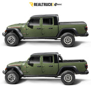 RealTruck BAKFlip MX4 TS (GEN 3) Hard Folding Tonneau Cover with T-Slot Rails - 2022-2026 Tundra - 5'6.7" Bed