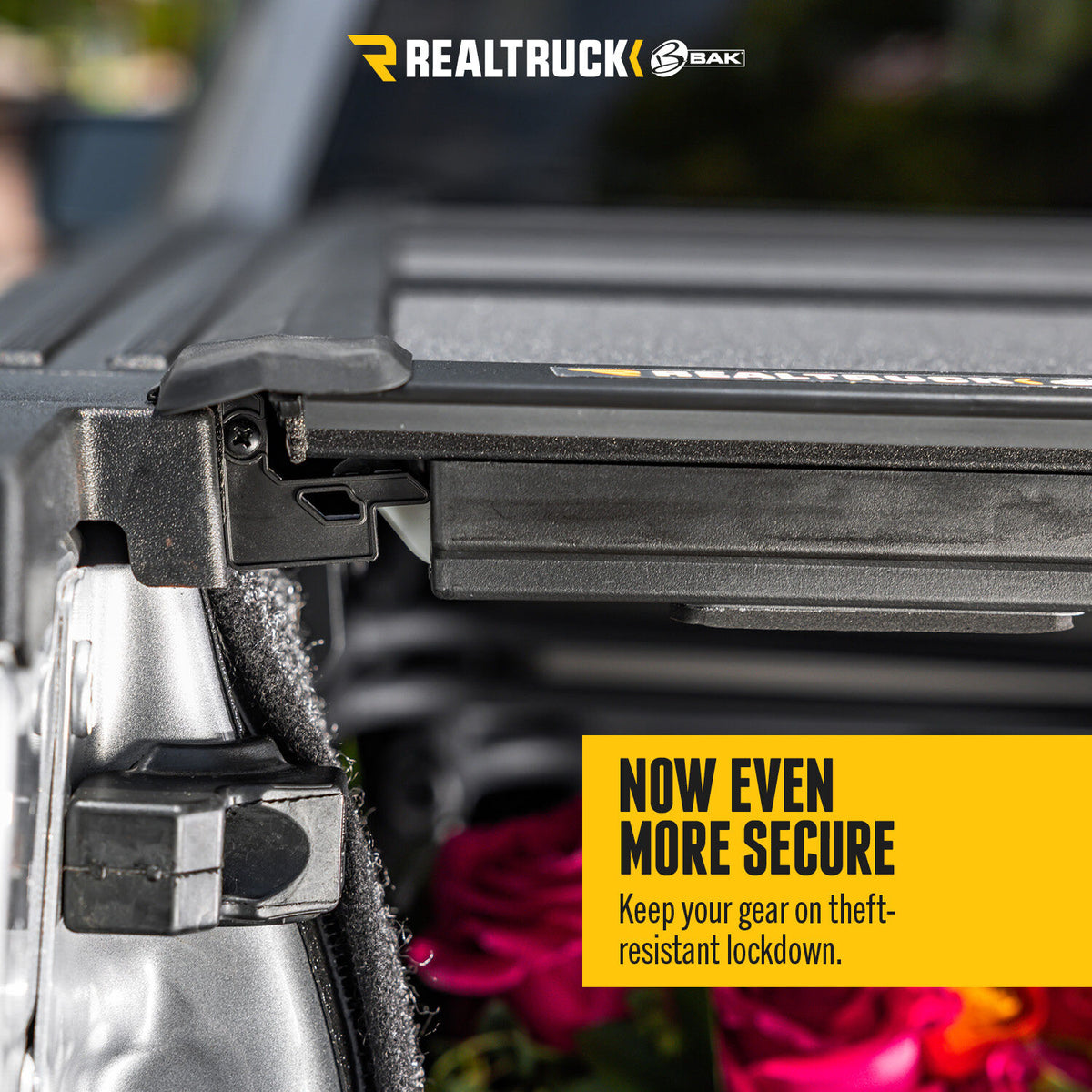 RealTruck BAKFlip MX4 (GEN 3) Hard Folding Tonneau Cover - 2019-2023 Ranger - 5'1" Bed