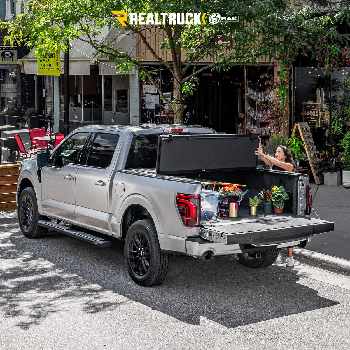 RealTruck BAKFlip MX4 (GEN 3) Hard Folding Tonneau Cover - 2015-2020 F-150 - 6'6.9" Bed