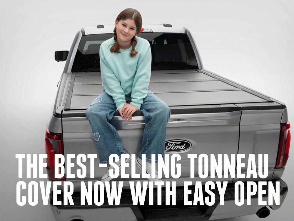 RealTruck BAKFlip MX4 EZ-Lift Hard Folding Tonneau Cover - 2014-2024 1500 / 1500 Classic - 5'7.4" Bed