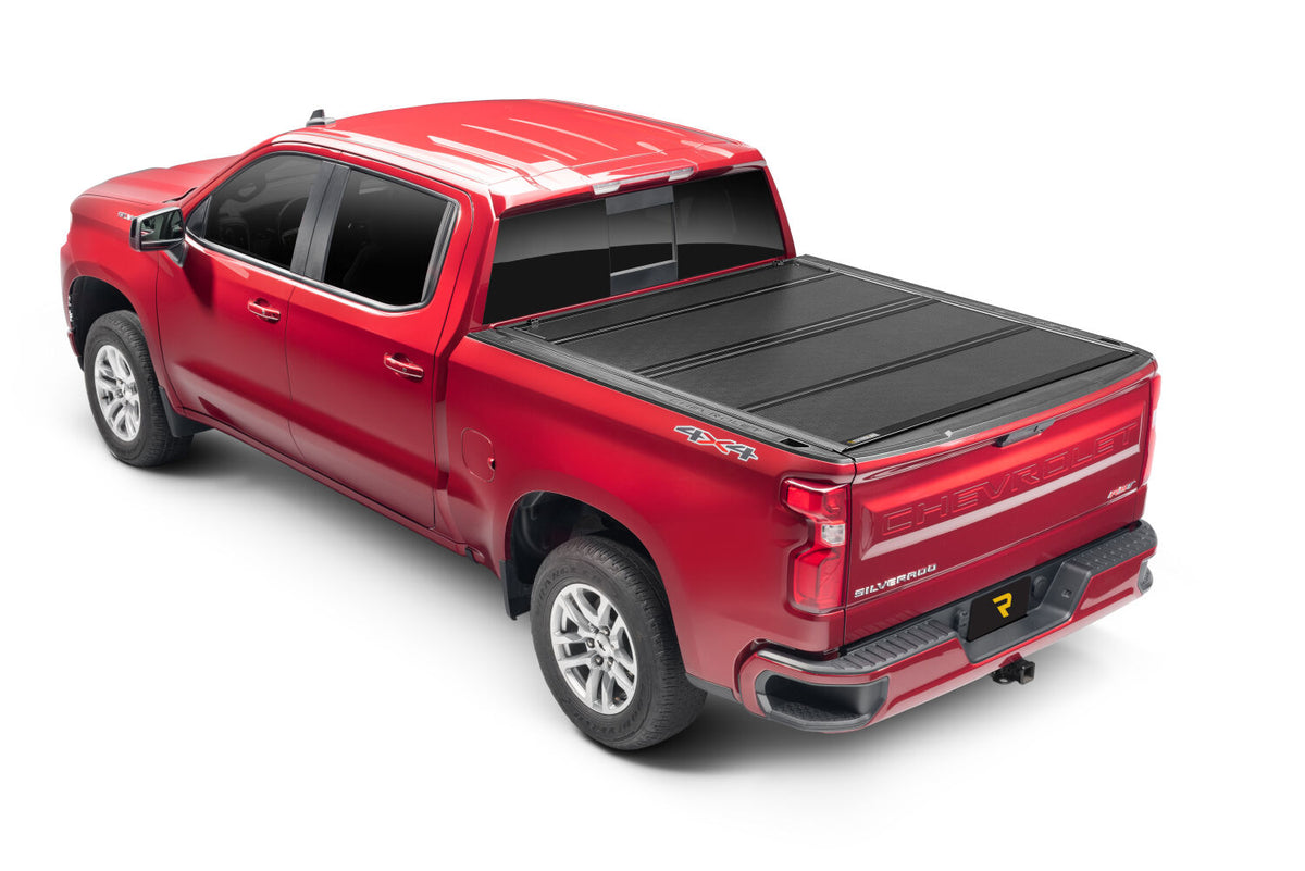 RealTruck BAKFlip G2 Hard Folding Tonneau Cover - 2014 Sierra 2500 HD / Sierra 3500 HD / Silverado 2500 HD - 6'6.9" Bed