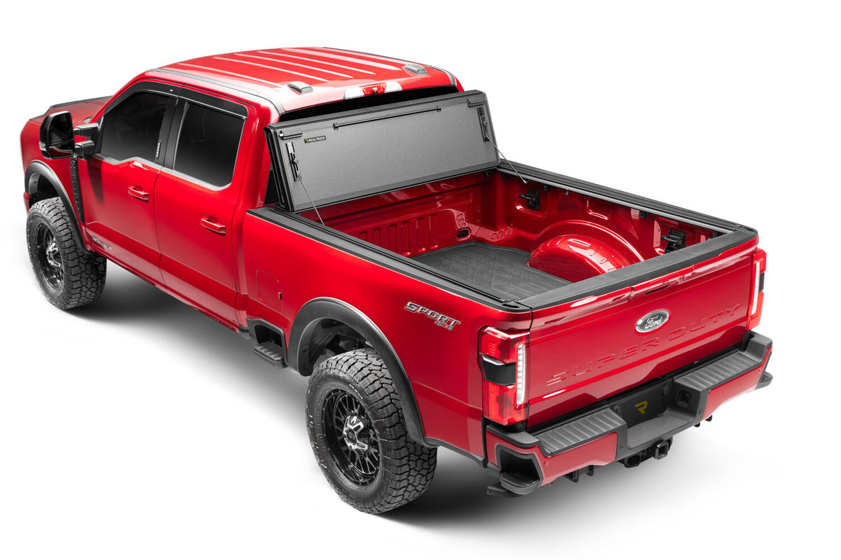 RealTruck BAKFlip MX4 TS (GEN 3) Hard Folding Tonneau Cover with T-Slot Rails - 2019-2026 Sierra 1500 / Silverado 1500 - 6'7.4" Bed