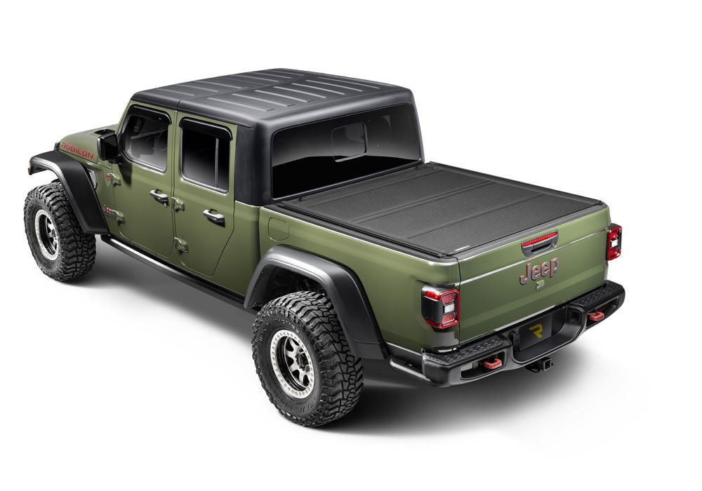 RealTruck BAKFlip MX4 TS (GEN 3) Hard Folding Tonneau Cover with T-Slot Rails - 2019-2026 Sierra 1500 / Silverado 1500 - 5'9.9" Bed