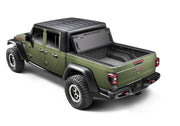 RealTruck BAKFlip MX4 TS (GEN 3) Hard Folding Tonneau Cover with T-Slot Rails - 2021-2027 F-150 / F-150 Lightning - 5'7.1" Bed