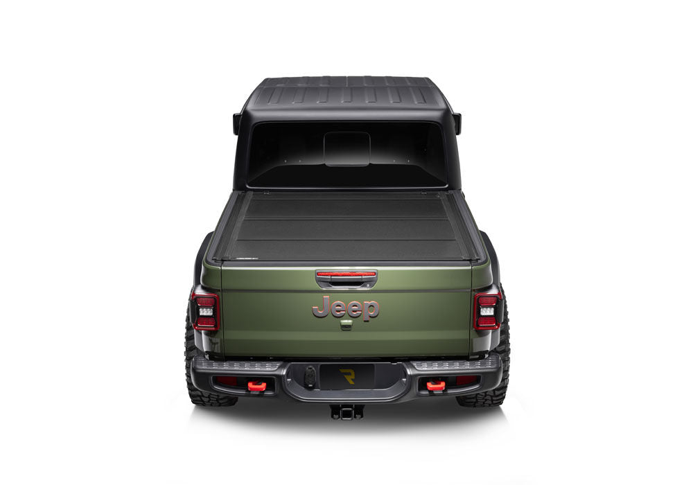 RealTruck BAKFlip MX4 TS (GEN 3) Hard Folding Tonneau Cover with T-Slot Rails - 2021-2027 F-150 / F-150 Lightning - 5'7.1" Bed
