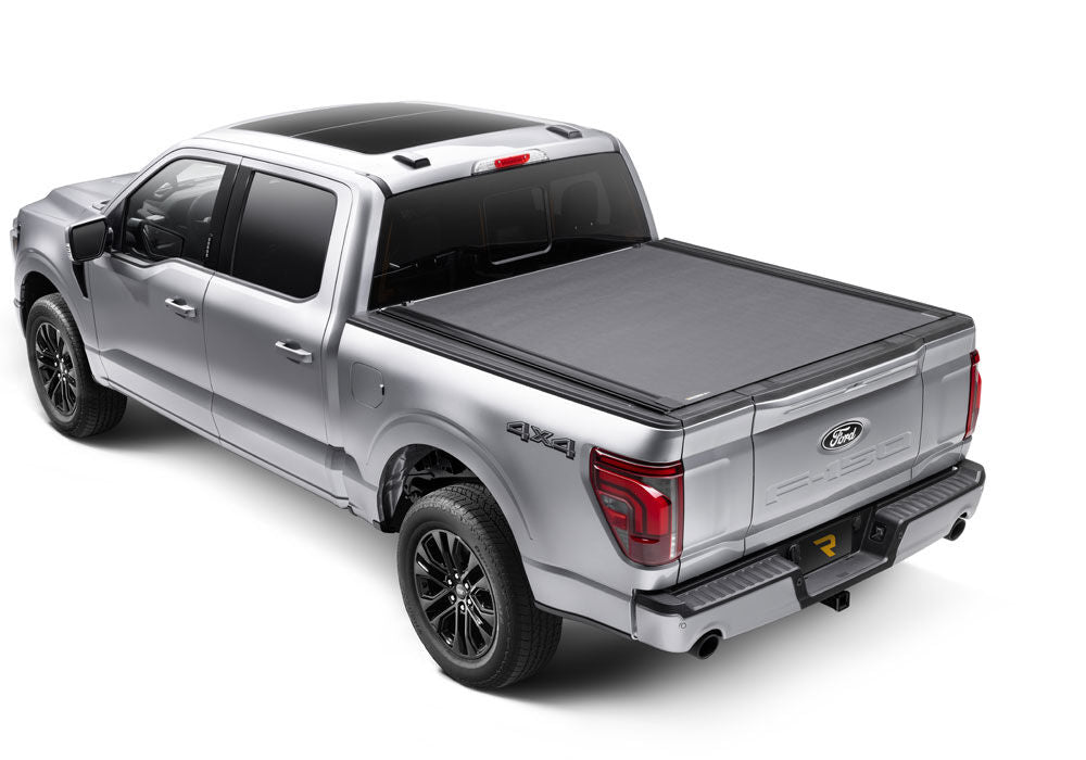 RealTruck BAK Revolver X4 TS Hard Roll-Up Tonneau Cover with T-Slot Rails - 2015-2020 F-150 - 6'6.9" Bed