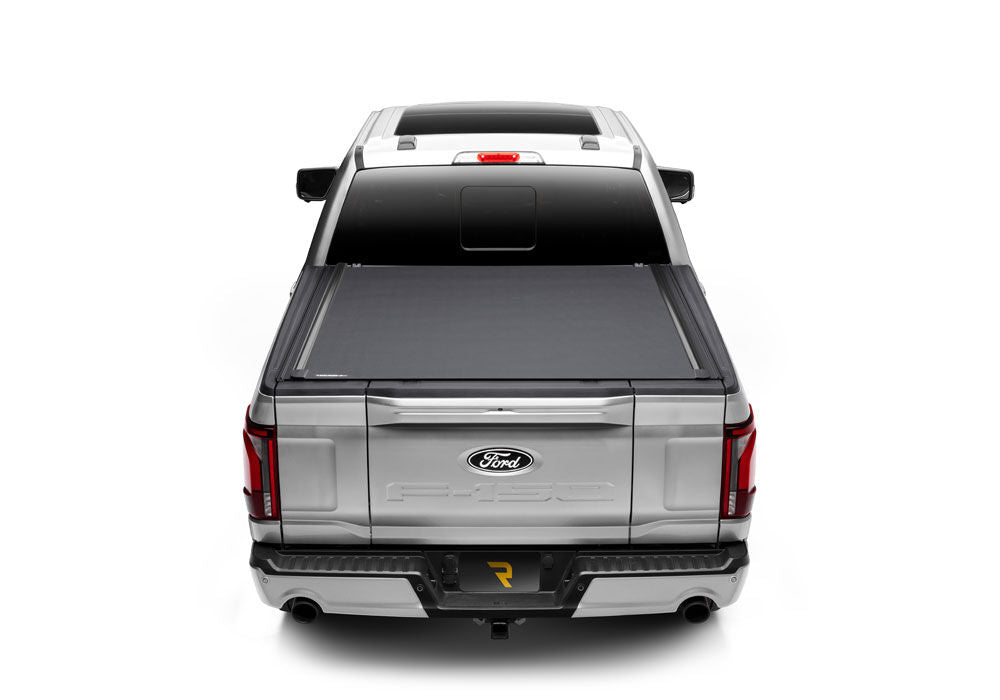 RealTruck BAK Revolver X4 TS Hard Roll-Up Tonneau Cover with T-Slot Rails - 2015-2020 F-150 - 8'1.6" Bed