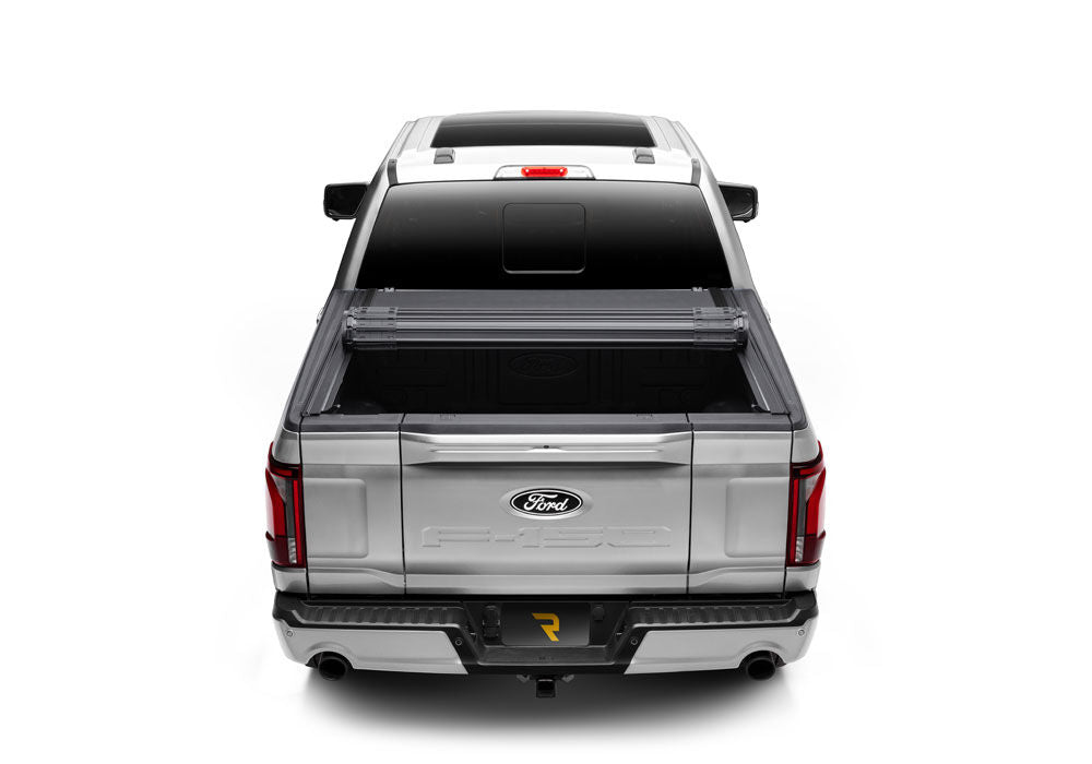 RealTruck BAK Revolver X4 TS Hard Roll-Up Tonneau Cover with T-Slot Rails - 2021-2027 F-150 / F-150 Lightning - 5'7.1" Bed