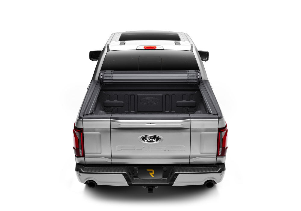 RealTruck BAK Revolver X4 TS Hard Roll-Up Tonneau Cover with T-Slot Rails - 2017-2027 F-250 Super Duty / F-350 Super Duty - 6'9.9" Bed