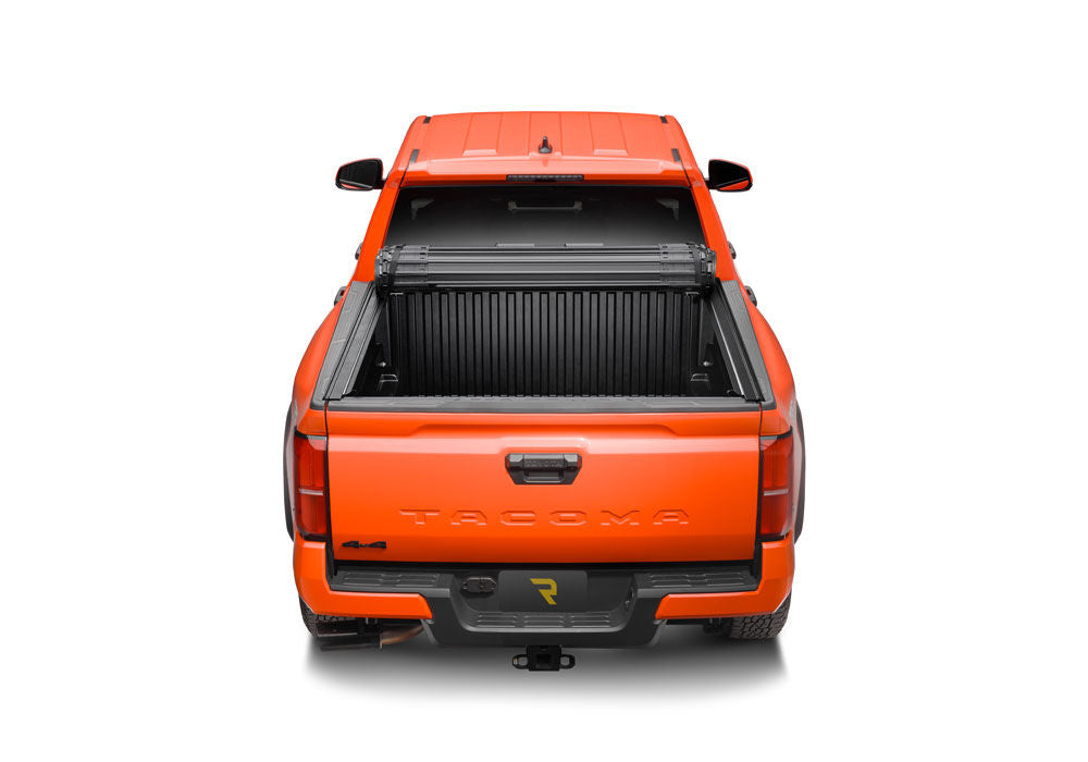 RealTruck BAK Revolver X4 TS Hard Roll-Up Tonneau Cover with T-Slot Rails - 2024-2026 Tacoma - 5'0.3" Bed