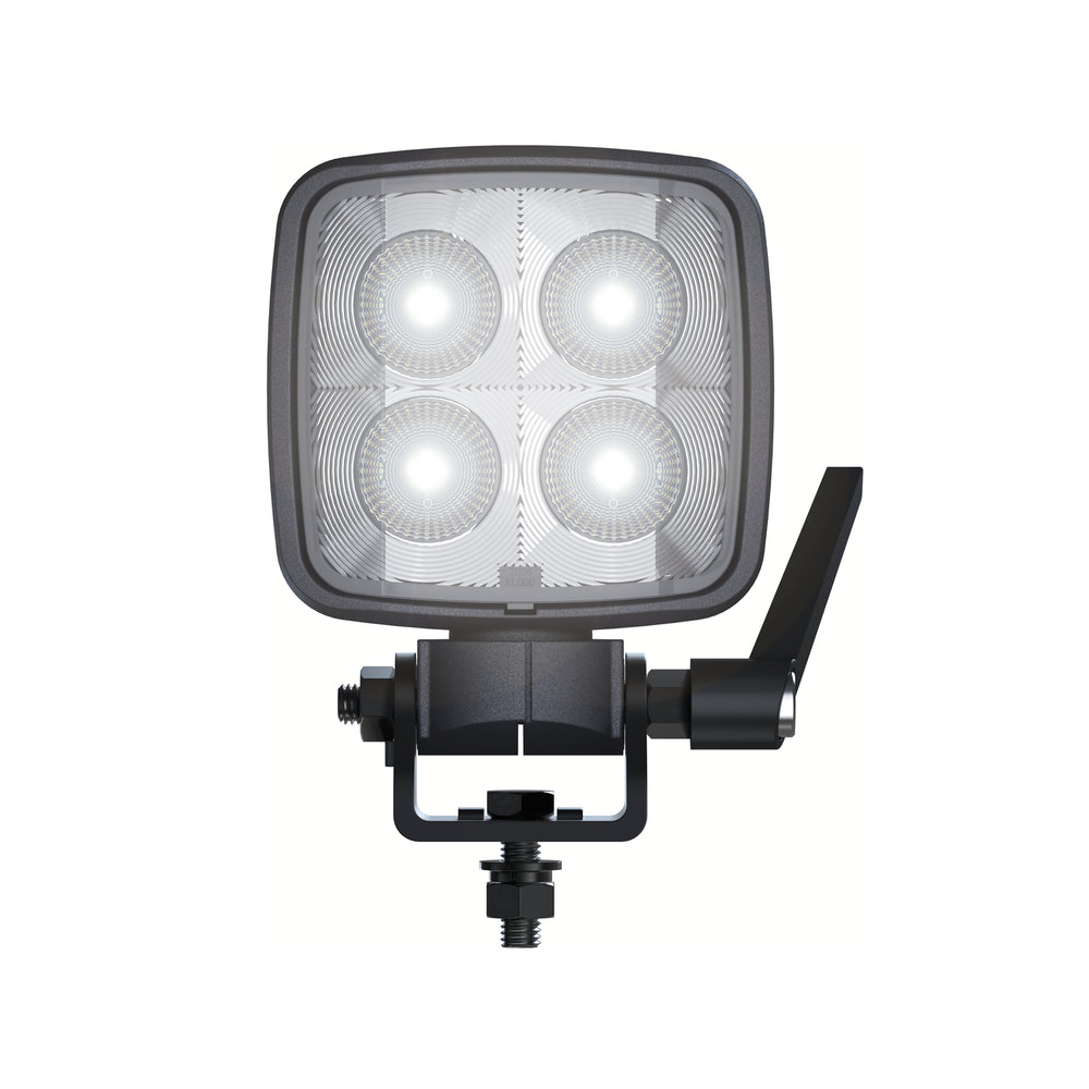 ARC Lighting Work Pod Task Pro, LED Work Light w/ 360° Pivot, White, Pedestal Mount - Part BB45051