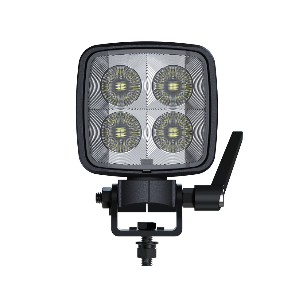 ARC Lighting Work Pod Task Max, LED Work Light w/ 360° Pivot, White, Pedestal Mount - Part BB45081