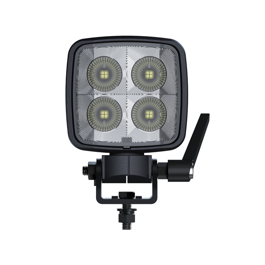 ARC Lighting Work Pod Task Max, LED Work Light w/ 360° Pivot, White/Amber, Pedestal Mount - Part BB45082