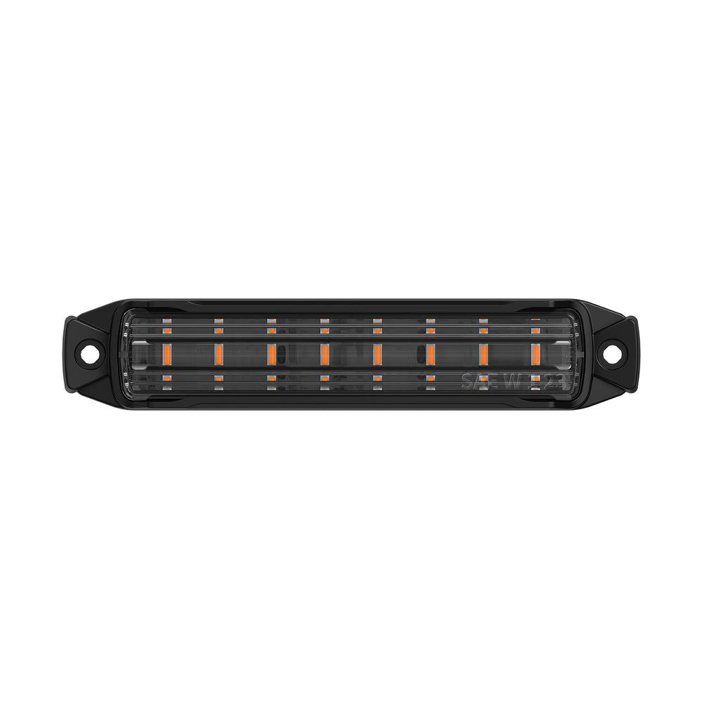 ARC Lighting Work Bar Strobe 4, 4" LED Perimeter Strobe, Amber, SAE Certified - Part BB6010A