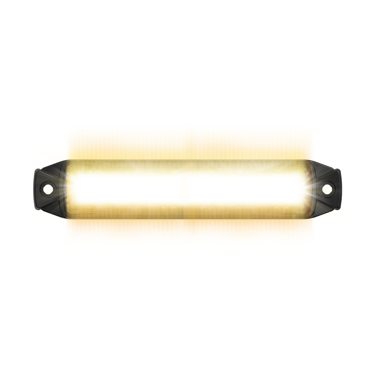 ARC Lighting Work Bar Strobe 4, 4" LED Perimeter Strobe, Amber, SAE Certified - Part BB6010A