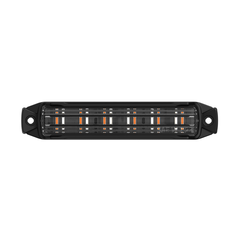 ARC Lighting Work Bar Strobe 4, 4" LED Perimeter Strobe, Amber/Blue, SAE Certified - Part BB6010C