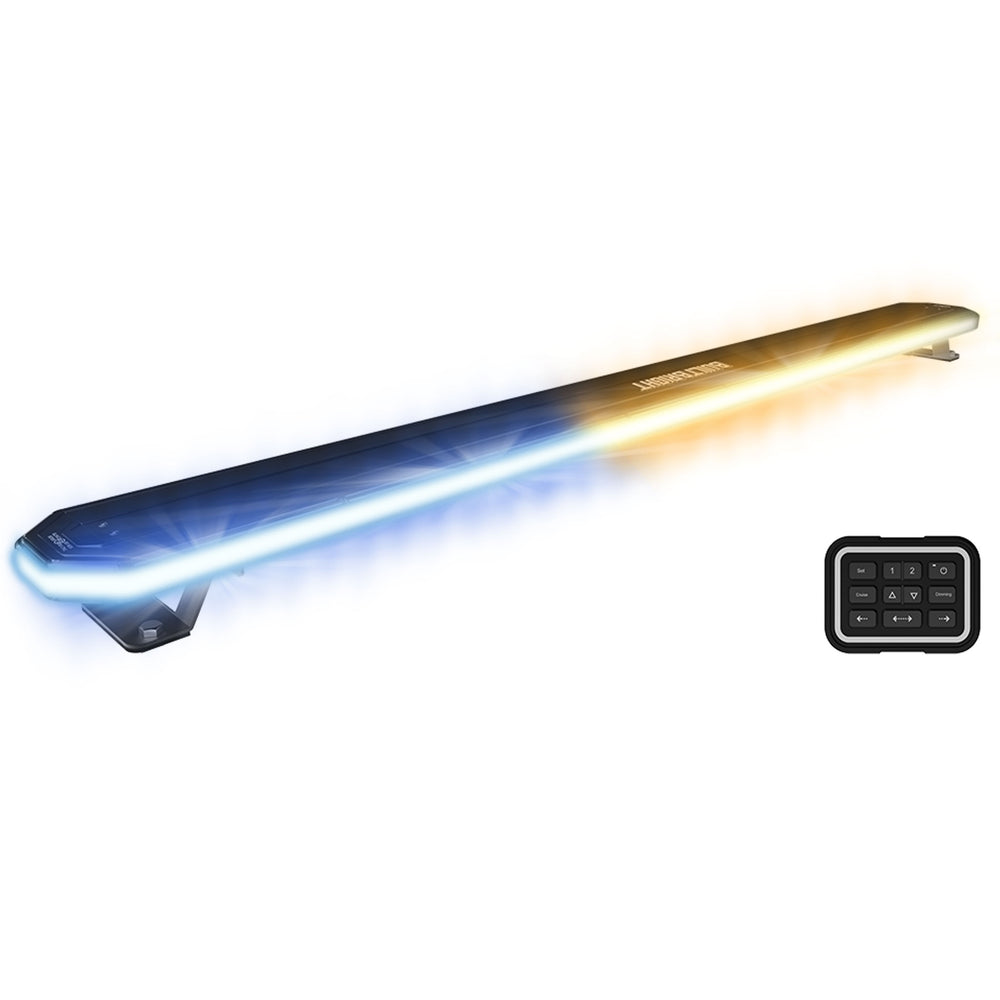 ARC Lighting Work Bar Strobe 51, 51" LED Strobe Light Bar, Amber/Blue, SAE Certified - Part BB6105C