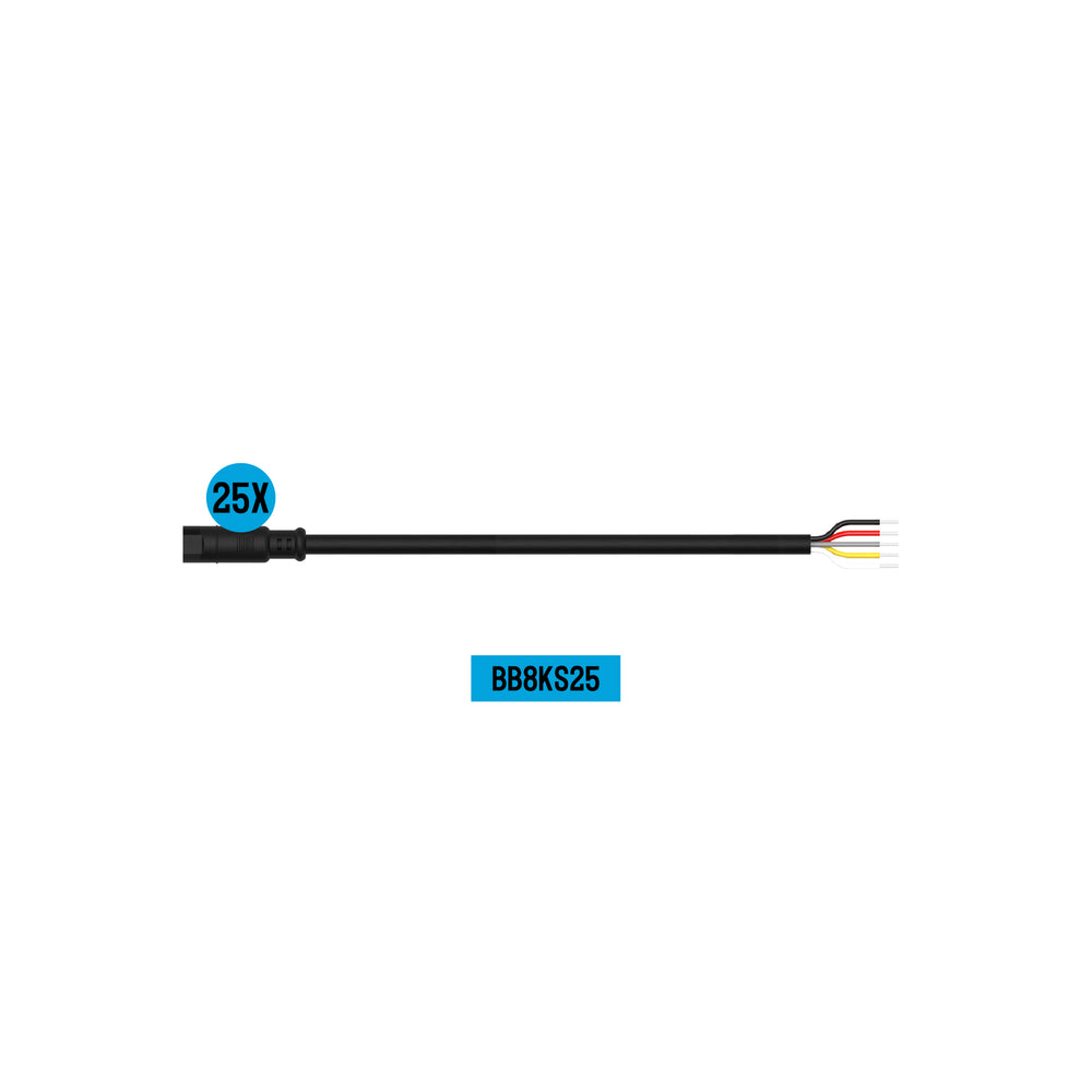 ARC Lighting StrobeLink® Conversion Pigtail, Bulk Pack (25 EA) - Part BB8KS25