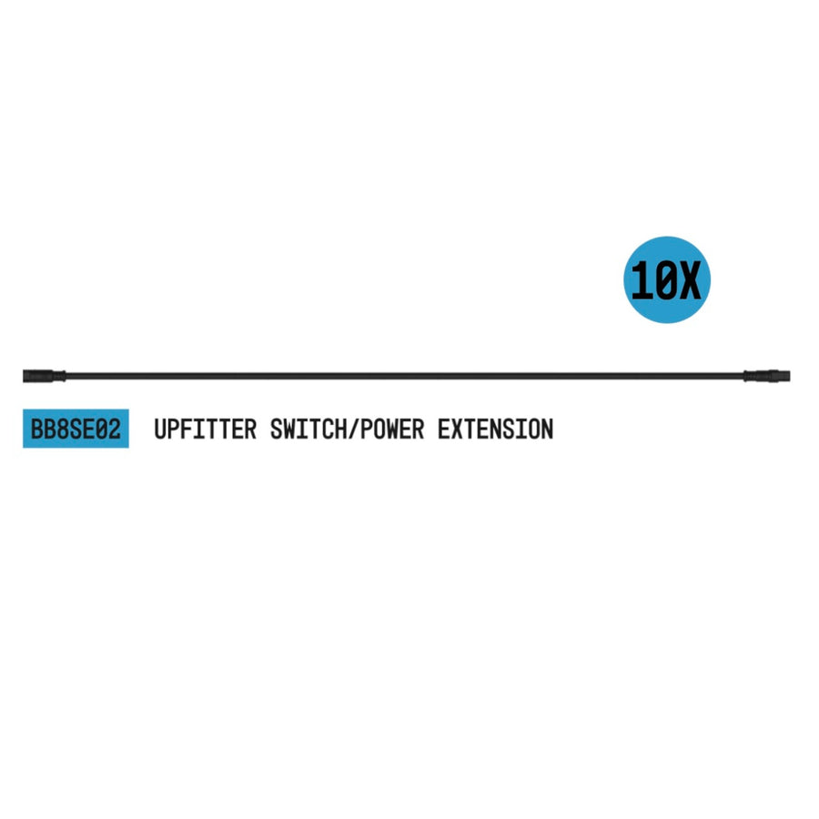 ARC Lighting StrobeLink® Extension Harness - Type B for Power, Bulk Pack - Part BB8SE02X