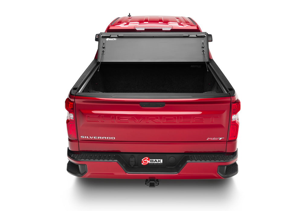 BAK BAKFlip MX4 (GEN 3) Hard Folding Tonneau Cover - 2019-2026 Sierra 1500 / Silverado 1500 - 8' Bed